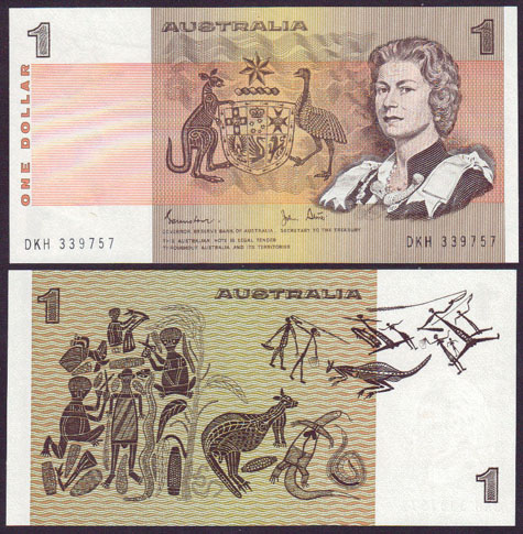1982 Australia $1 Johnston/Stone (aUnc) L000930